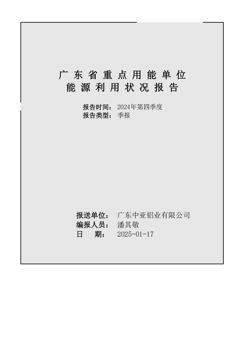 08能源利用狀況報(bào)告（2024年第四季度_季度報(bào)表）(圖1)